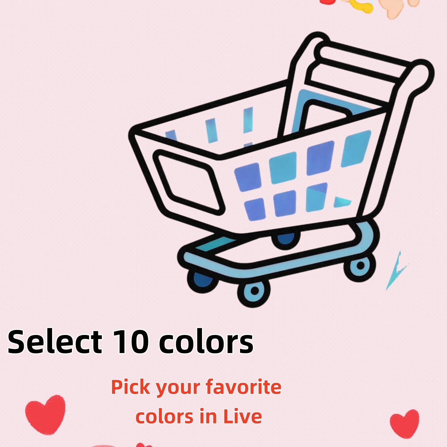 Pick Your Favorite Colors in Live — Just Select Quantity to Start!