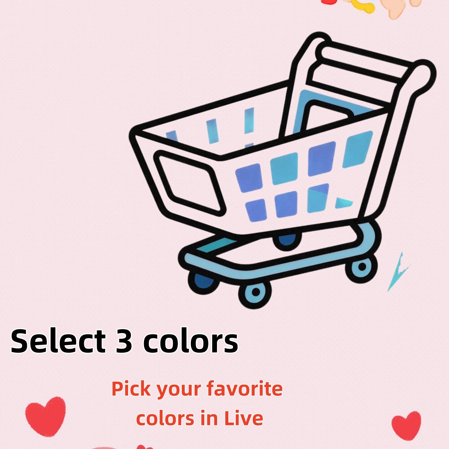 Pick Your Favorite Colors in Live — Just Select Quantity to Start!
