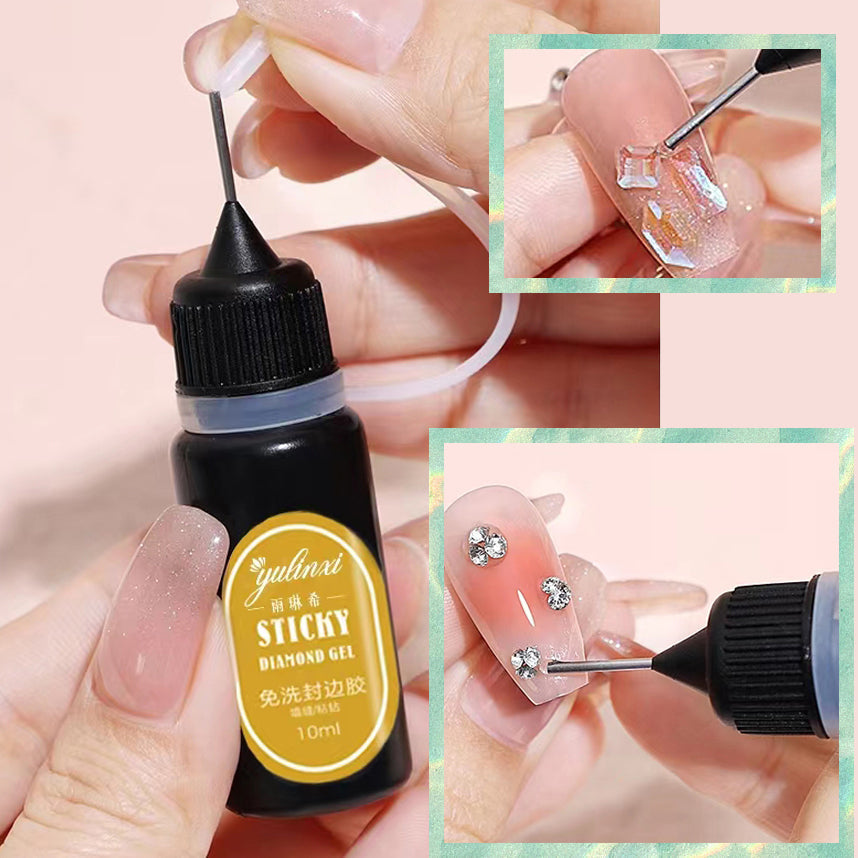 Nail Glue/TACK-TI/Sticky Diamond Gel